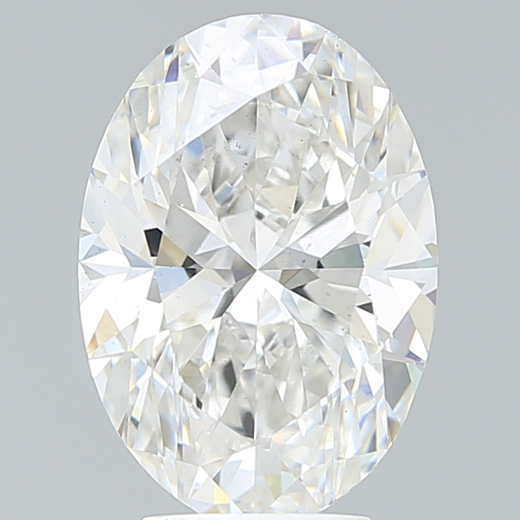 4.53 Carat Oval Shaped, Excellent Cut, G Color, VS2 Clarity, IGI Certified Lab Grown Diamond