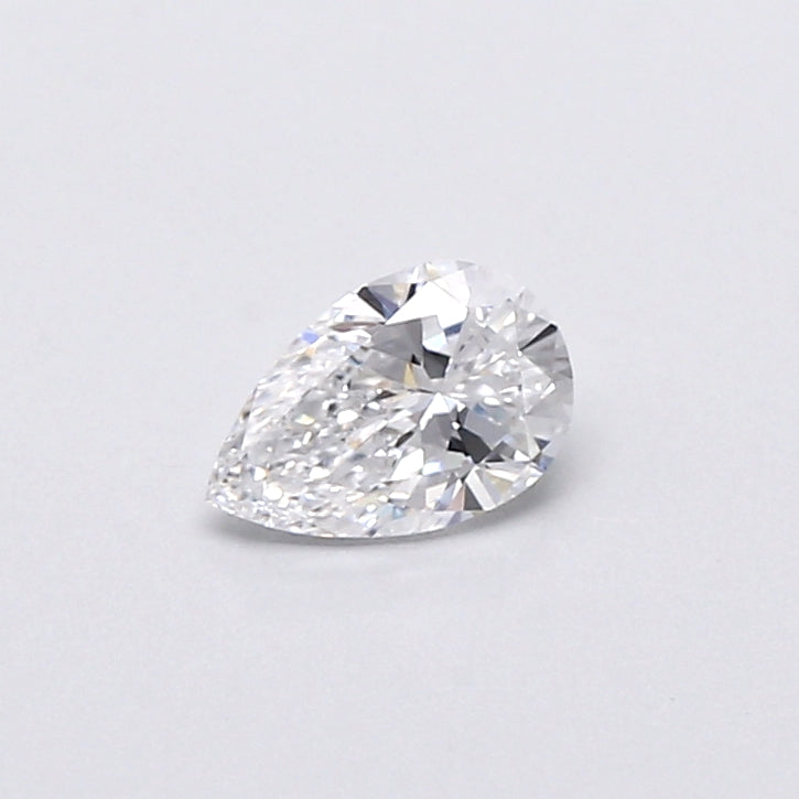 0.36 Carat Pear Shaped, Very Good Cut, D Color, VS1 Clarity, IGI Certified Lab Grown Diamond