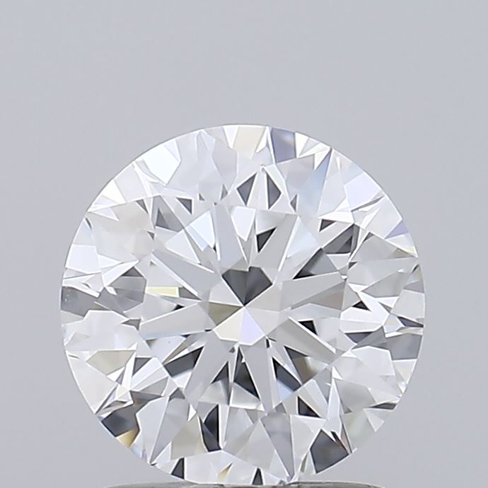 1.54 Carat Round Shaped, Ideal Cut, D Color, VVS1 Clarity, IGI Certified Lab Grown Diamond