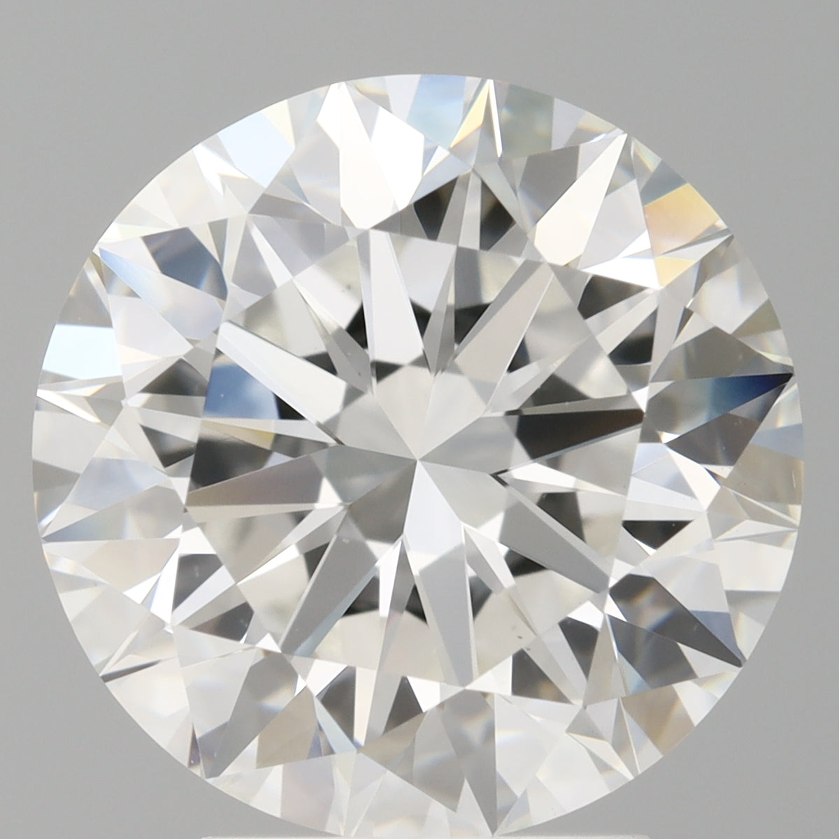 4.00 Carat Round Shaped, Excellent Cut, E Color, VVS2 Clarity, IGI Certified Lab Grown Diamond
