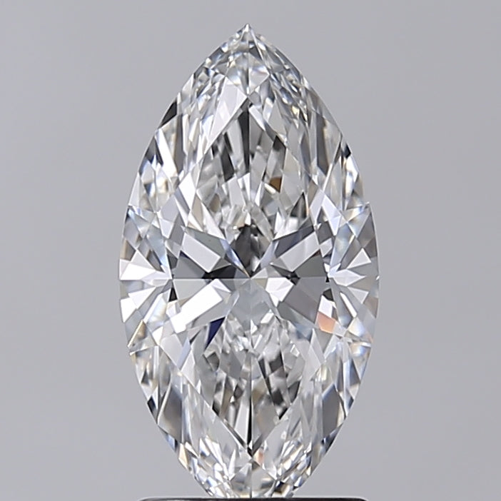 1.80 Carat Marquise Shaped, Excellent Cut, F Color, VVS2 Clarity, IGI Certified Lab Grown Diamond