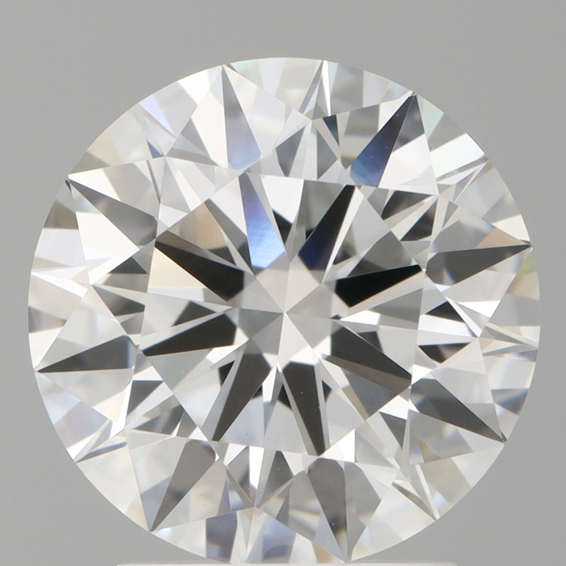 2.59 Carat Round Shaped, Ideal Cut, E Color, VVS2 Clarity, IGI Certified Lab Grown Diamond