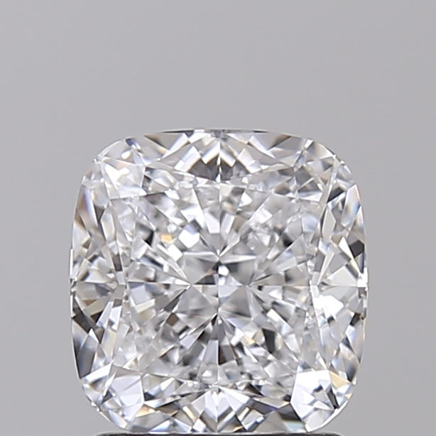 1.65 Carat Cushion Shaped, Excellent Cut, D Color, VVS2 Clarity, IGI Certified Lab Grown Diamond