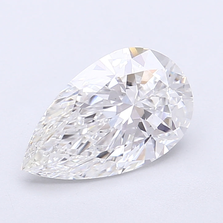 1.60 Carat Pear Shaped, Very Good Cut, D Color, VS1 Clarity, IGI Certified Lab Grown Diamond