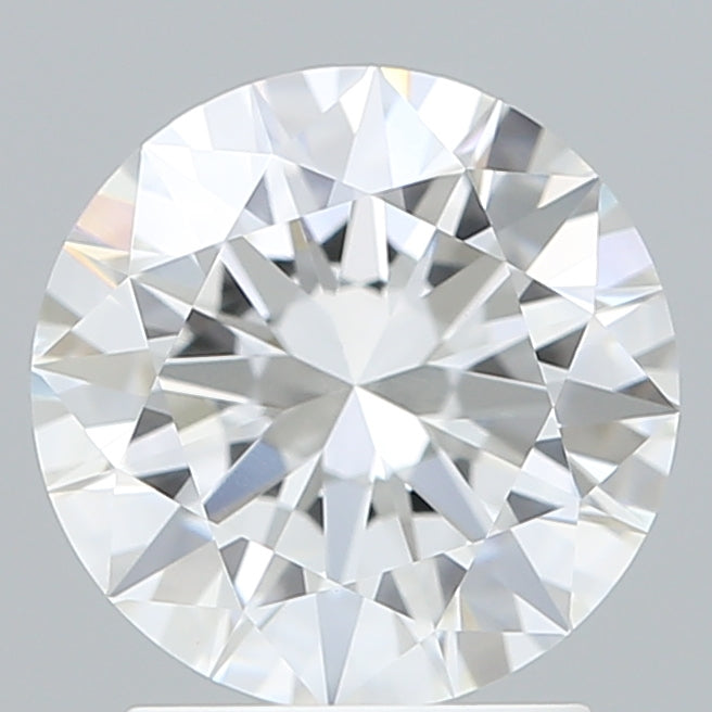 2.08 Carat Round Shaped, Excellent Cut, D Color, VVS2 Clarity, IGI Certified Lab Grown Diamond