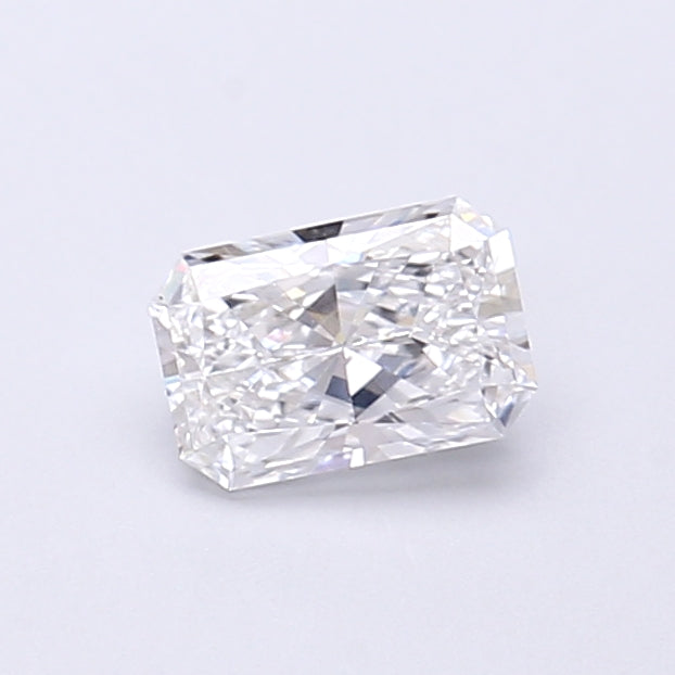 0.56 Carat Radiant Shaped, Very Good Cut, D Color, VS1 Clarity, IGI Certified Lab Grown Diamond
