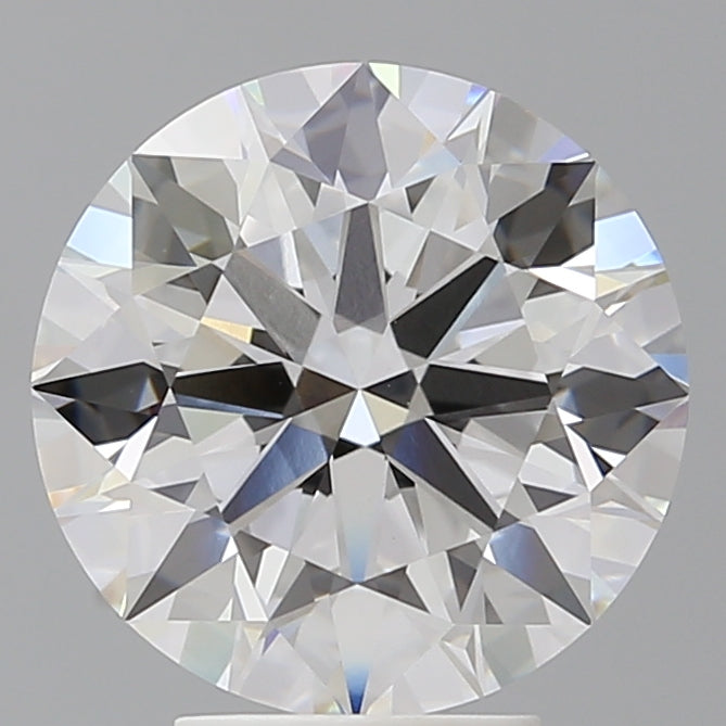 4.60 Carat Round Shaped, Ideal Cut, F Color, VVS2 Clarity, IGI Certified Lab Grown Diamond