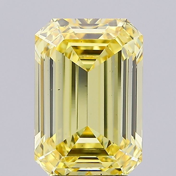 3.29 Carat Emerald Shaped, Ideal Cut, VS1 Clarity, IGI Certified Lab Grown Diamond