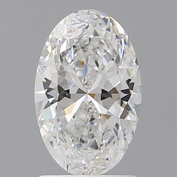 1.60 Carat Oval Shaped, Ideal Cut, D Color, VVS2 Clarity, IGI Certified Lab Grown Diamond