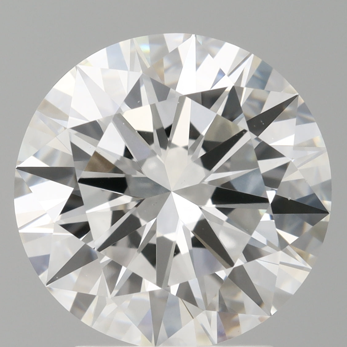 3.00 Carat Round Shaped, Excellent Cut, E Color, VVS2 Clarity, IGI Certified Lab Grown Diamond