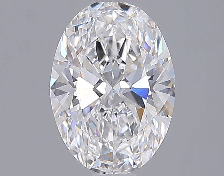 1.34 Carat Oval Shaped, Ideal Cut, D Color, IF Clarity, IGI Certified Lab Grown Diamond