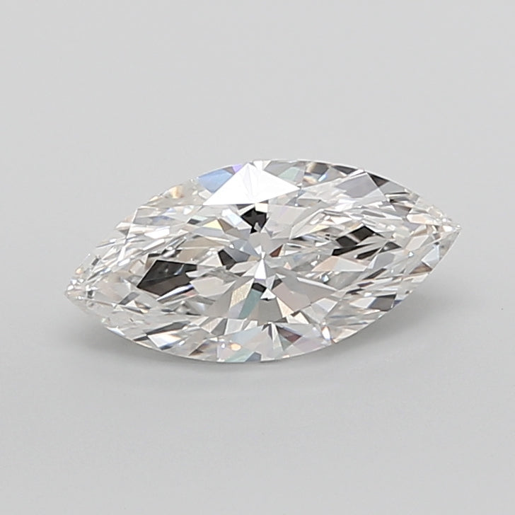 3.03 Carat Marquise Shaped, Ideal Cut, G Color, VVS2 Clarity, IGI Certified Lab Grown Diamond