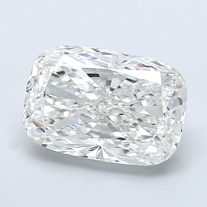 4.54 Carat Cushion Shaped, Very Good Cut, F Color, VVS2 Clarity, IGI Certified Lab Grown Diamond