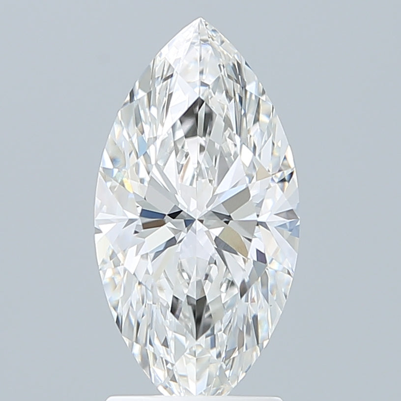 2.29 Carat Marquise Shaped, Ideal Cut, F Color, VVS2 Clarity, IGI Certified Lab Grown Diamond