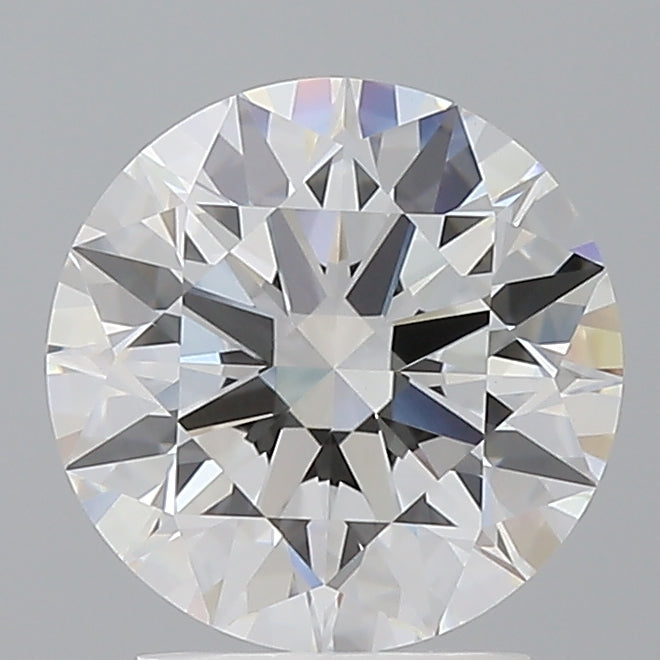 2.54 Carat Round Shaped, Ideal Cut, E Color, VVS2 Clarity, IGI Certified Lab Grown Diamond