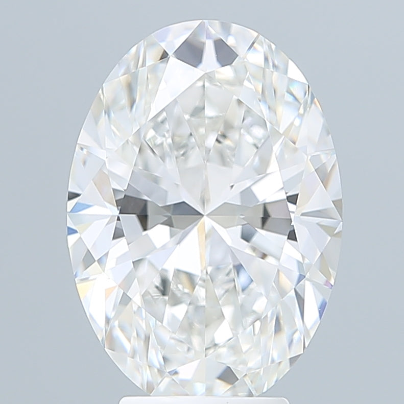 5.10 Carat Oval Shaped, Excellent Cut, E Color, VVS2 Clarity, IGI Certified Lab Grown Diamond