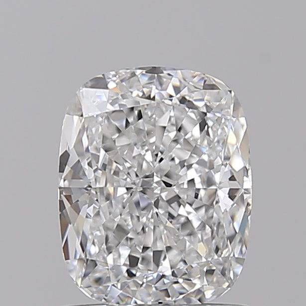 1.53 Carat Elongated Cushion Shaped, Excellent Cut, D Color, VVS2 Clarity, IGI Certified Lab Grown Diamond