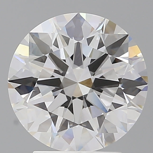 3.05 Carat Round Shaped, Ideal Cut, E Color, VVS2 Clarity, IGI Certified Lab Grown Diamond