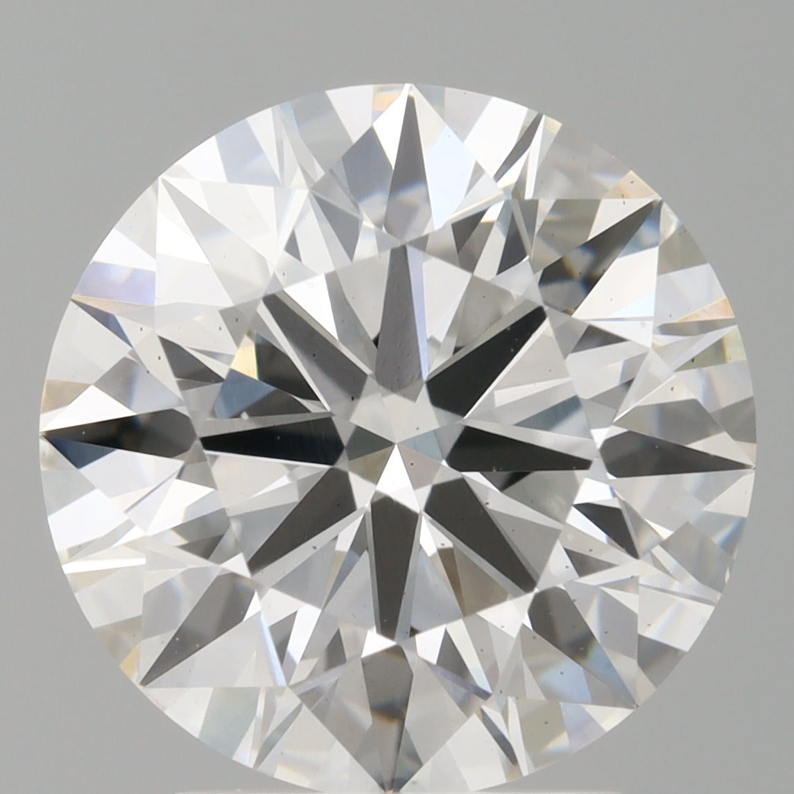 3.04 Carat Round Shaped, Ideal Cut, E Color, VS1 Clarity, IGI Certified Lab Grown Diamond