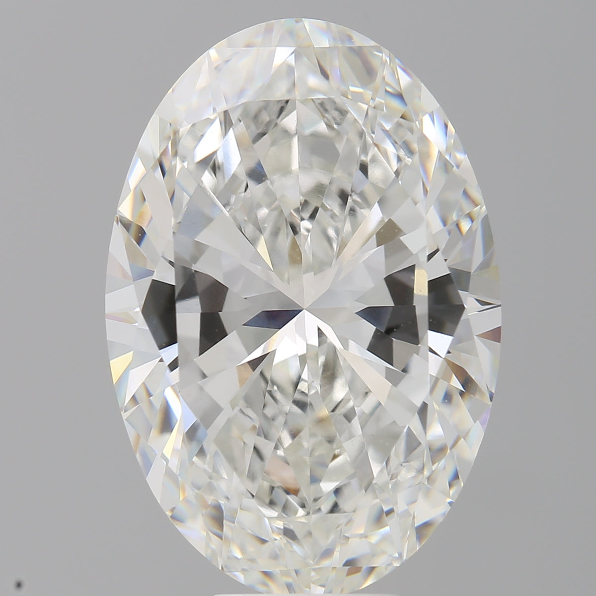 11.07 Carat Oval Shaped, Excellent Cut, F Color, VVS2 Clarity, IGI Certified Lab Grown Diamond
