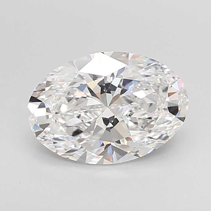 4.05 Carat Oval Shaped, Ideal Cut, D Color, VS1 Clarity, IGI Certified Lab Grown Diamond