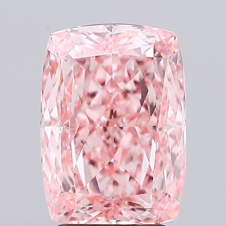 3.05 Carat Cushion Shaped, Ideal Cut, VS2 Clarity, IGI Certified Lab Grown Diamond