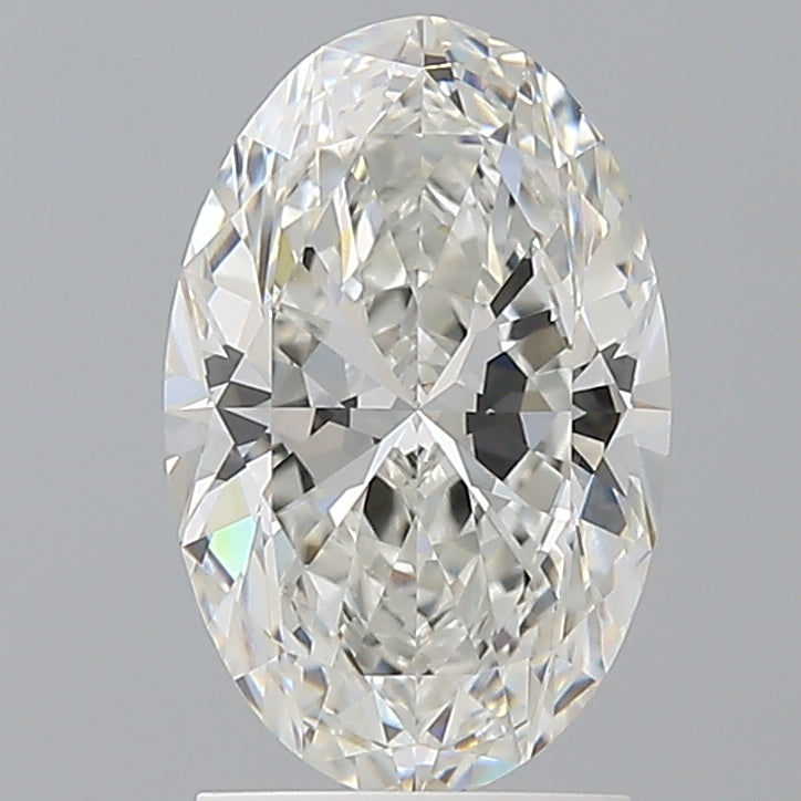 2.10 Carat Oval Shaped, Ideal Cut, F Color, VVS1 Clarity, IGI Certified Lab Grown Diamond