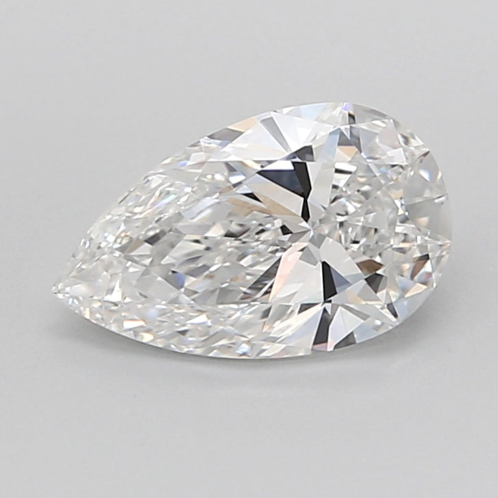 1.58 Carat Pear Shaped, Ideal Cut, E Color, VVS2 Clarity, IGI Certified Lab Grown Diamond