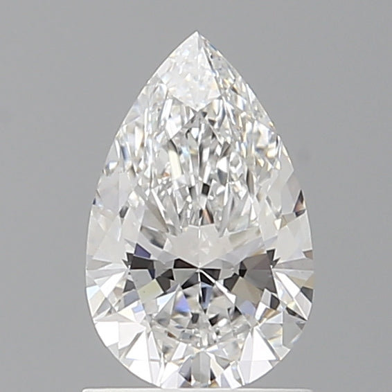 1.10 Carat Pear Shaped, Ideal Cut, D Color, VVS2 Clarity, IGI Certified Lab Grown Diamond