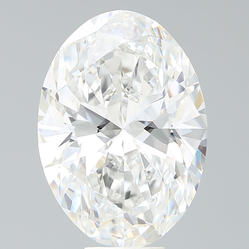 11.02 Carat Oval Shaped, Ideal Cut, F Color, VS1 Clarity, IGI Certified Lab Grown Diamond