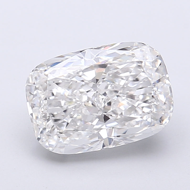 2.88 Carat Cushion Shaped, Very Good Cut, D Color, VVS2 Clarity, IGI Certified Lab Grown Diamond
