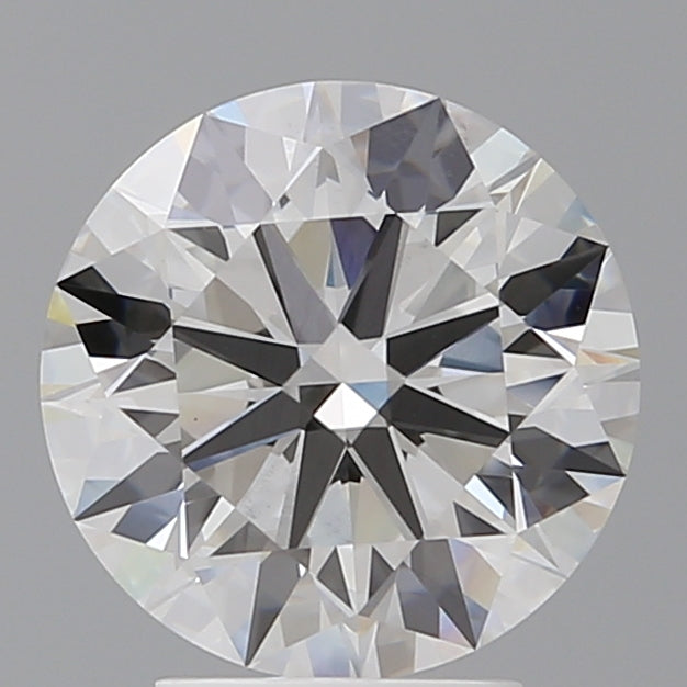 3.51 Carat Round Shaped, Ideal Cut, F Color, VS2 Clarity, IGI Certified Lab Grown Diamond