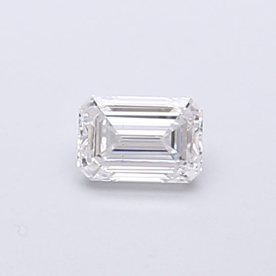 0.32 Carat Emerald Shaped, Very Good Cut, D Color, VS2 Clarity, IGI Certified Lab Grown Diamond