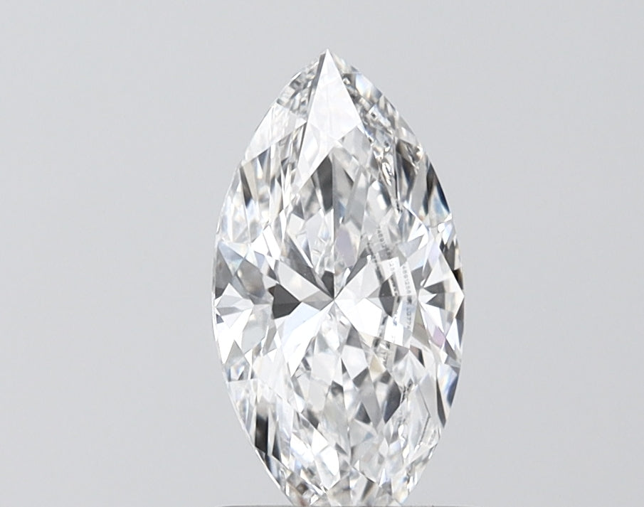 1.04 Carat Marquise Shaped, Ideal Cut, D Color, VVS2 Clarity, IGI Certified Lab Grown Diamond