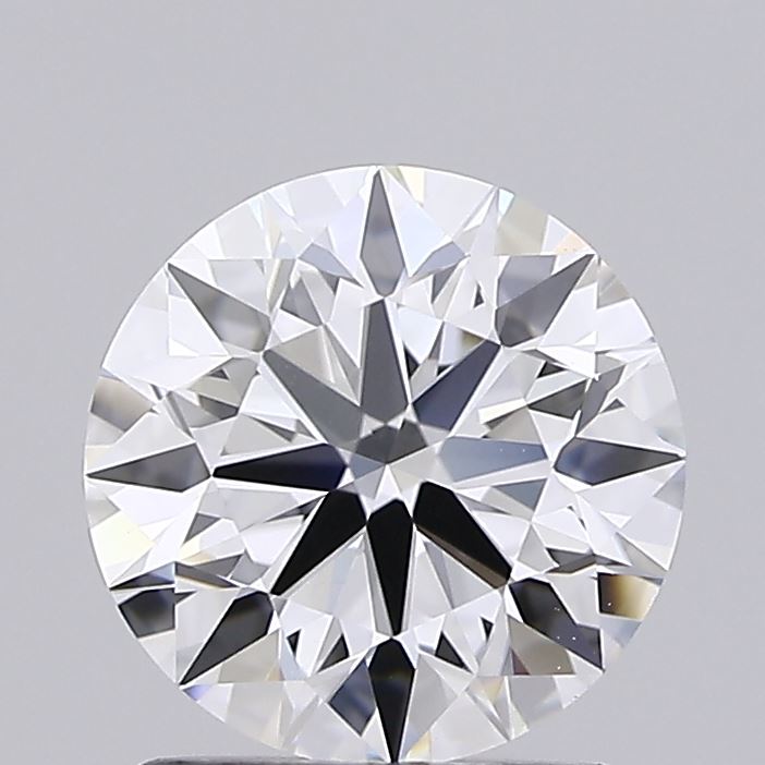 1.57 Carat Round Shaped, Ideal Cut, D Color, VS1 Clarity, IGI Certified Lab Grown Diamond
