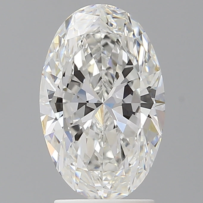 2.56 Carat Oval Shaped, Ideal Cut, F Color, VS1 Clarity, IGI Certified Lab Grown Diamond