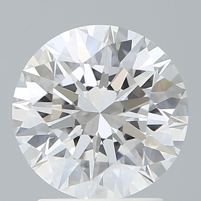 2.21 Carat Round Shaped, Excellent Cut, D Color, VVS2 Clarity, IGI Certified Lab Grown Diamond