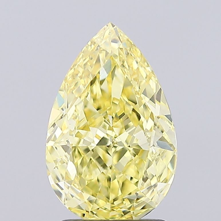 2.07 Carat Pear Shaped, Ideal Cut, VS1 Clarity, IGI Certified Lab Grown Diamond