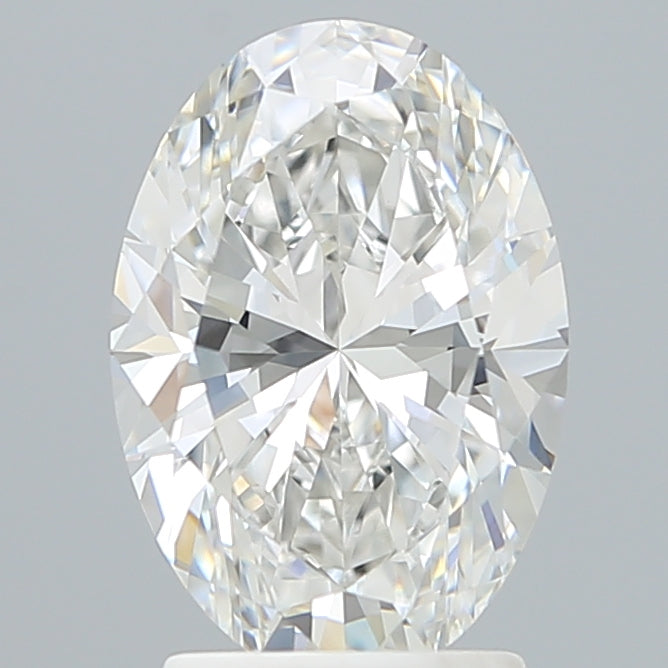 2.50 Carat Oval Shaped, Excellent Cut, E Color, VVS2 Clarity, IGI Certified Lab Grown Diamond