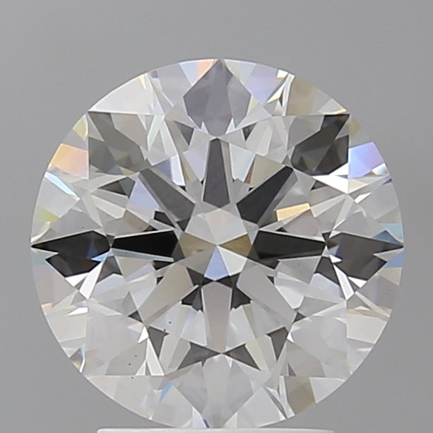 3.08 Carat Round Shaped, Ideal Cut, E Color, VS1 Clarity, IGI Certified Lab Grown Diamond
