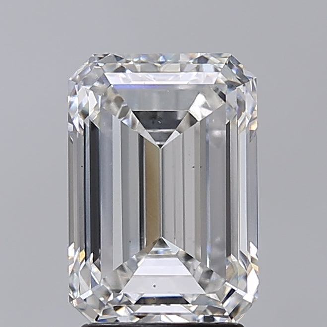 3.00 Carat Emerald Shaped, Very Good Cut, F Color, VS1 Clarity, IGI Certified Lab Grown Diamond