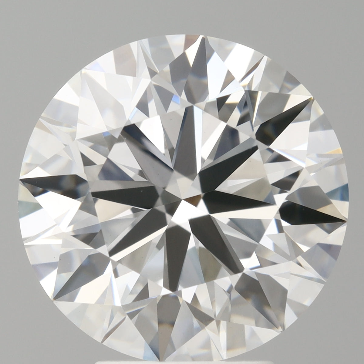 5.01 Carat Round Shaped, Ideal Cut, E Color, VVS2 Clarity, IGI Certified Lab Grown Diamond