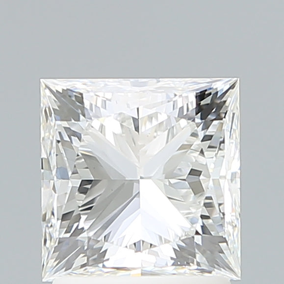 2.05 Carat Princess Shaped, Ideal Cut, F Color, VS1 Clarity, IGI Certified Lab Grown Diamond