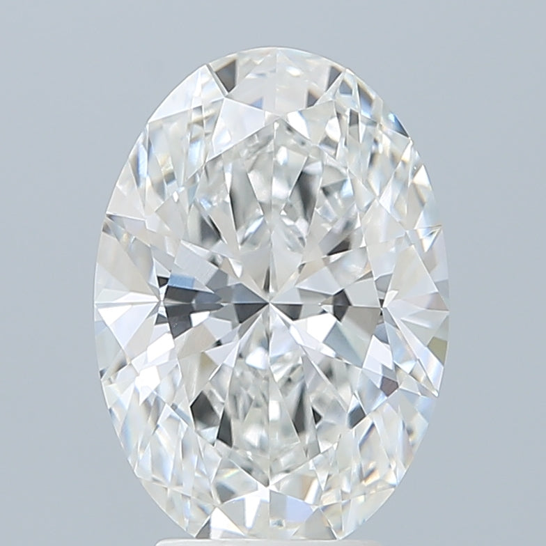4.23 Carat Oval Shaped, Ideal Cut, E Color, VVS2 Clarity, IGI Certified Lab Grown Diamond