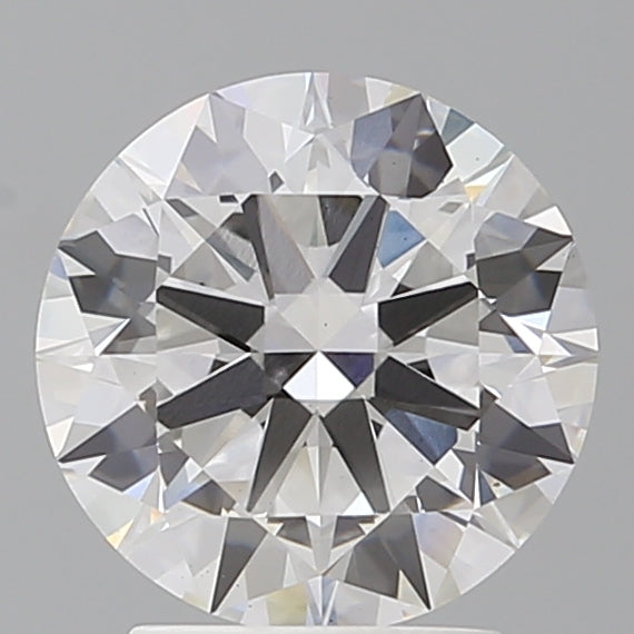 2.58 Carat Round Shaped, Excellent Cut, E Color, VS1 Clarity, IGI Certified Lab Grown Diamond
