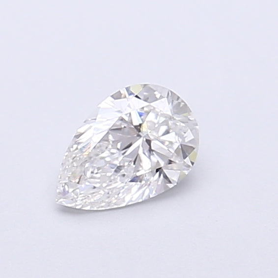 0.35 Carat Pear Shaped, Very Good Cut, D Color, VVS1 Clarity, IGI Certified Lab Grown Diamond