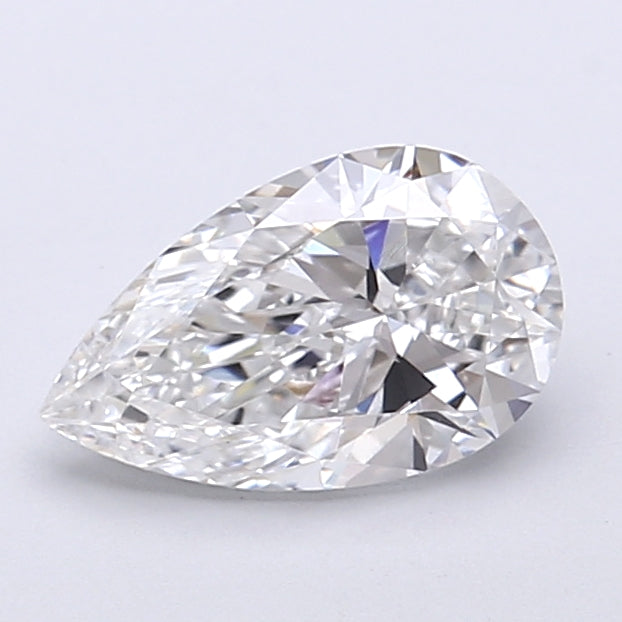 1.14 Carat Pear Shaped, Very Good Cut, E Color, VVS2 Clarity, IGI Certified Lab Grown Diamond