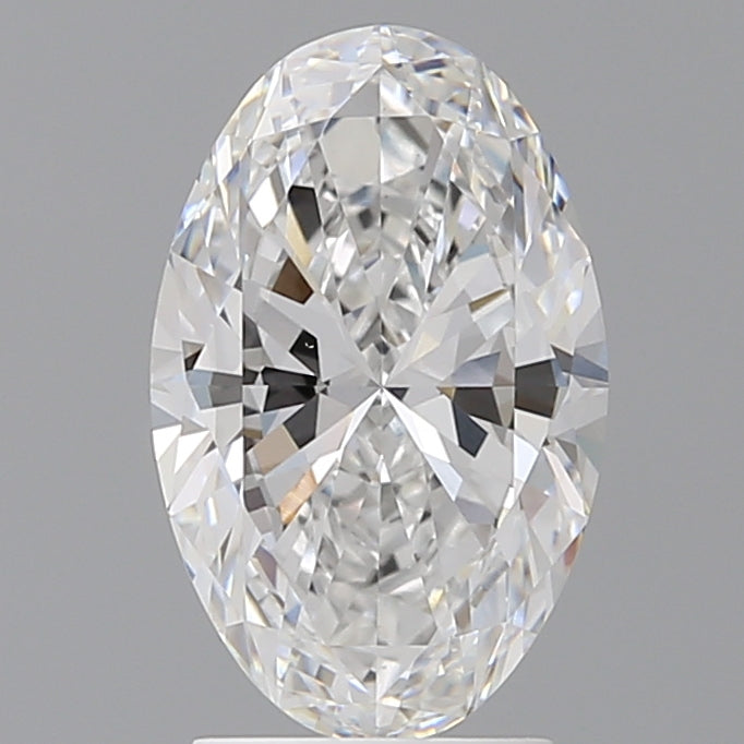 2.50 Carat Oval Shaped, Ideal Cut, E Color, VVS2 Clarity, IGI Certified Lab Grown Diamond