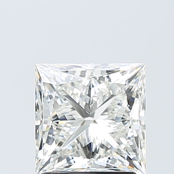 2.04 Carat Princess Shaped, Ideal Cut, F Color, VS1 Clarity, IGI Certified Lab Grown Diamond