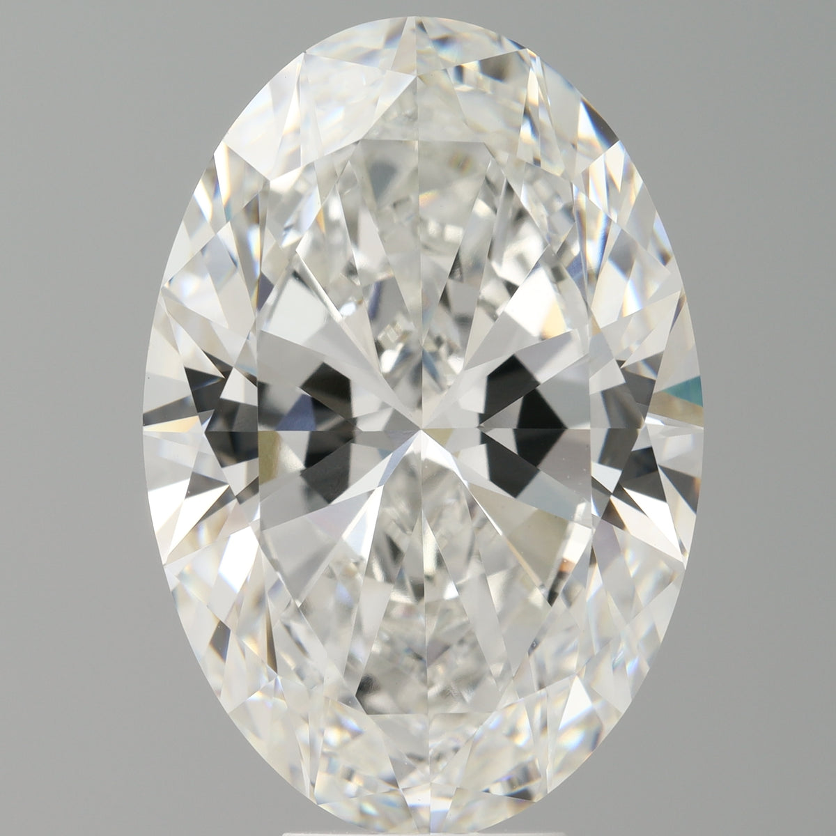 9.08 Carat Oval Shaped, Ideal Cut, F Color, VVS2 Clarity, IGI Certified Lab Grown Diamond
